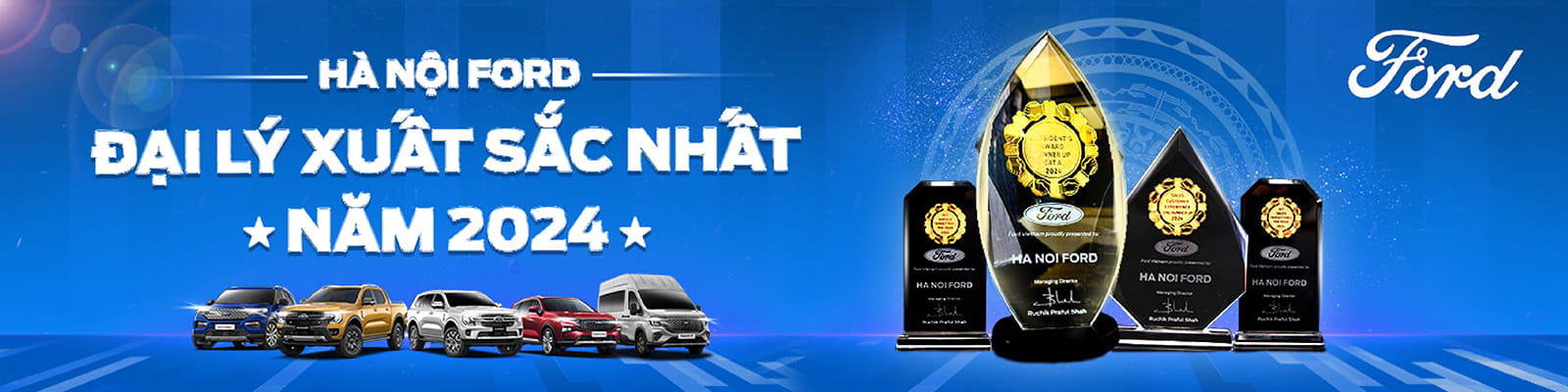 Đại lý Hà Nội Ford - Đại lý xuất sắc nhất 2024