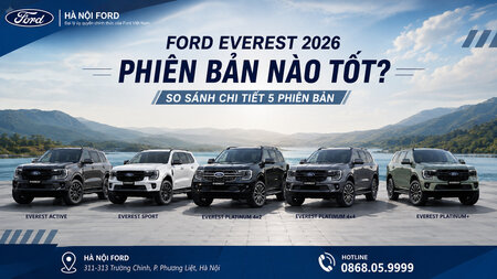 Ford Everest Phiên Bản Nào Tốt? Tư Vấn Chọn Phiên Bản Phù Hợp!