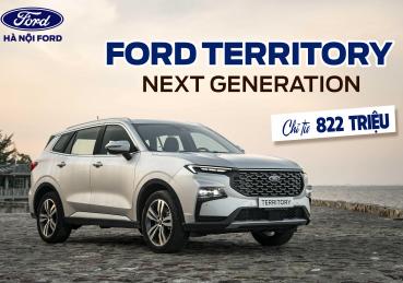 Ford Territory 2023 SUV 5 Chỗ Hiện Đại, Trẻ Trung - Giá Mới Tốt Nhất