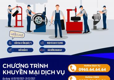 Ford ưu đãi đặc biệt cho khách hàng dịch vụ