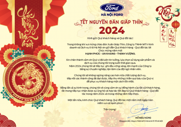Hà Nội Ford Chúc Mừng Năm Mới 