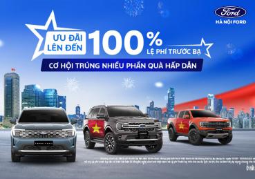 HÀ NỘI FORD TRIỂN KHAI CHƯƠNG TRÌNH KHUYẾN MÃI THÁNG 9/2025 “MỪNG LỄ LỚN CÙNG FORD DU NGOẠN MUÔN NƠI”