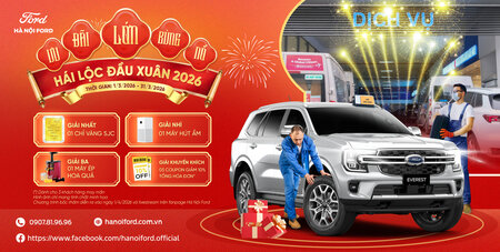 Hái Lộc Đầu Xuân 2026 – Làm Dịch Vụ Tại Hà Nội Ford, Nhận Quà Giá Trị
