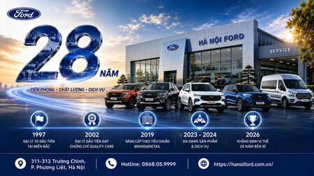 Kỷ niệm 28 Năm Hà Nội Ford, Đại Lý Ford Đầu Tiên Tại Miền Bắc