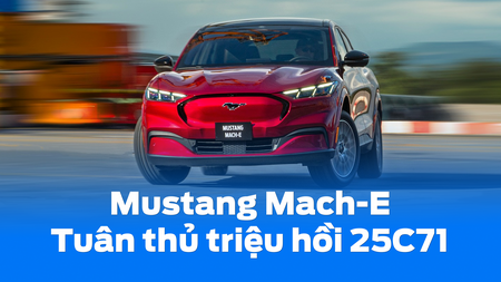 Lập trình lại mô-đun Điều khiển hệ thống chiếu sáng LED (LDCM) trên một số xe Mustang Mach-E năm 2025 và 2026