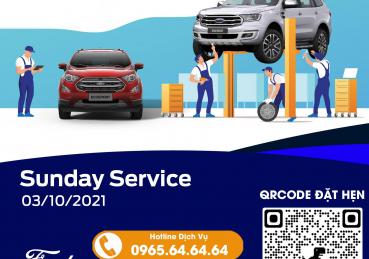 [Open Sunday] Hà Nội Ford chào đón khách hàng ngày chủ nhật