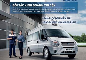  QUÀ TẶNG DÀNH RIÊNG CHO KHÁCH HÀNG XE TRANSIT 