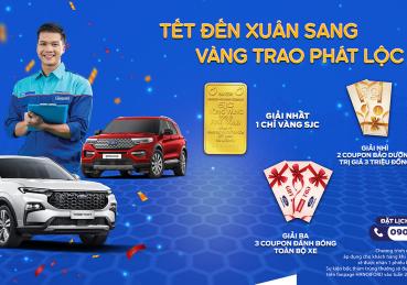 Tết Đến Xuân Sang - Rinh Lộc Vàng Cùng Hà Nội Ford!