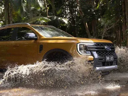 Khả năng lội sâu đến 800mm