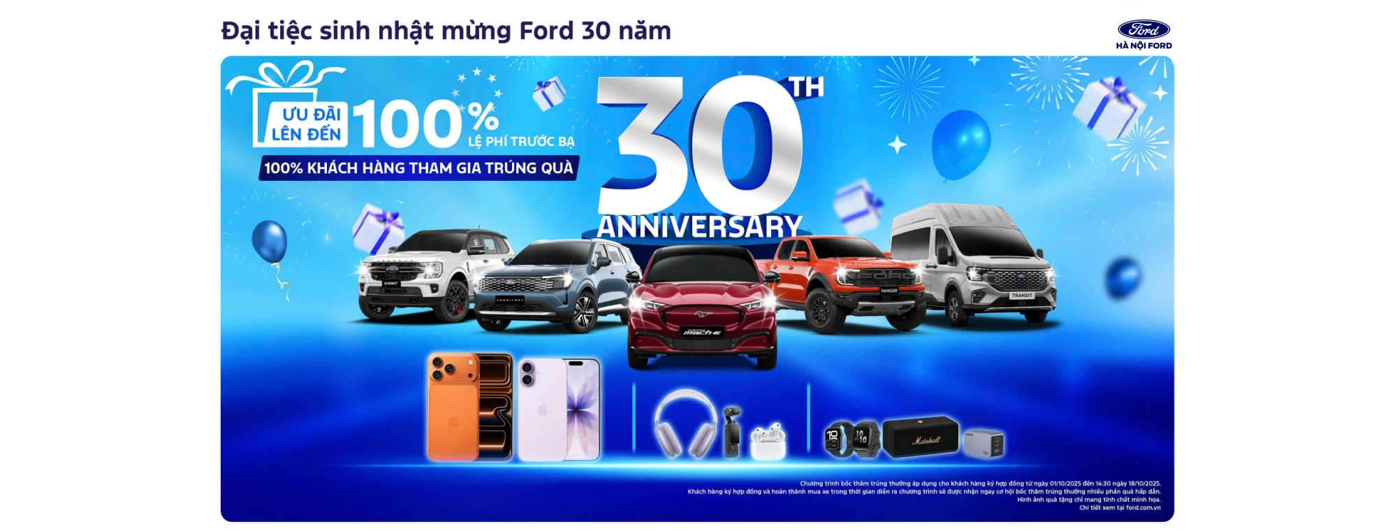 Hà Nội Ford ® - Đại lý tiêu chuẩn 3S ủy quyền chính hãng của Ford Việt Nam
